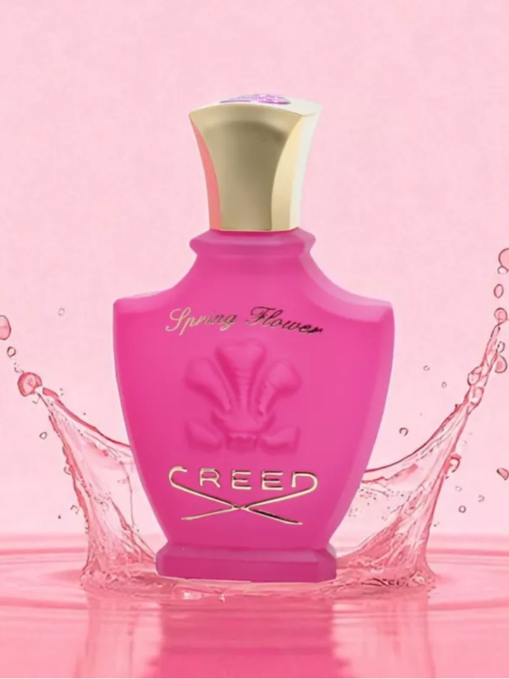 Creed Spring Flower Perfume 2.5 FL.OZ 75 ml Pink Bottle Luxury Scent